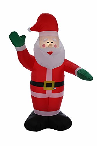 Homegear 8 ft Christmas Inflatable Santa Claus