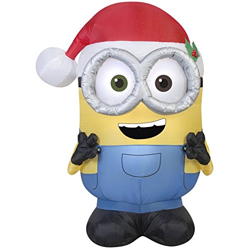 CHRISTMAS INFLATABLE MINION BOB BY GEMMY